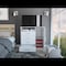 Tuhome Peru 4 Drawer Dresser, Single Door Cabinet, One Open Shelf, Superior Top, White CLB5547 - alternate 1